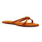 Daily Wear Brown Knotted Flat Sandal For Women 2312