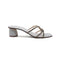 Golden White Sandal 4524 For Womens