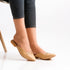 Gold Daily Wear Mules For Women 2370
