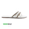 Fancy Silver White Flat For Womens 2390