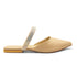 Bronze Party Wear Flat Mules For Women 2372