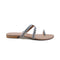 Beige Braided Toe Ring Flat For Women 23100