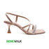 Fancy Beige Heels For Womens 4532 Sandal