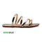 Rose Gold Casual Flat For Womens 23103