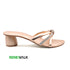 Rose Gold Fancy Partywear Sandal For Womens Renewalk 4518