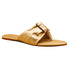 Gold Metal Buckle Flat Sandal For Women 2311