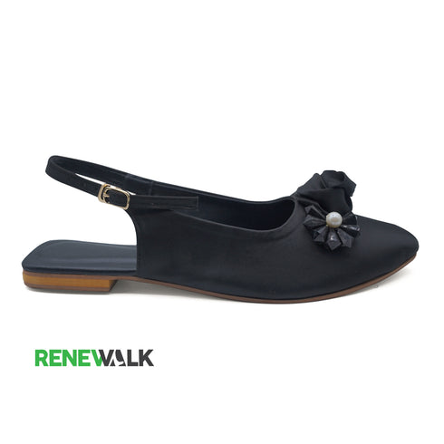 Black Stylish Mules For Womens 2391
