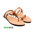 Pink Toe Loop Flat Sandal For Women 2333
