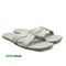 Green Open-Toe Flat Sandal For Women 2364