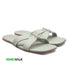 Green Open-Toe Flat Sandal For Women 2364