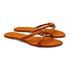 Daily Wear Brown Knotted Flat Sandal For Women 2312