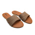 Brown Casual Flat Slipper 23112 For Women