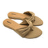 Beige Casual Bow Flat Slipper 23110 For Women