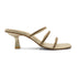 Gold And White Wedding Heel Sandal 4530 For Women