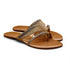 Gold Fancy Flat Sandal For Women 2314