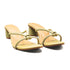 Open-Toe Knotted Strap Heel Sandal For Women 4510