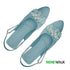 Ice Blue Mules For Casual 2392 Mule for Women