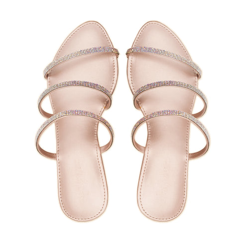 Latest Summer Rose Gold Fancy Renewalk 4515 Sandal