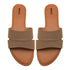 Brown Casual Flat Slipper 23112 For Women