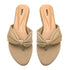 Beige Casual Bow Flat Slipper 23110 For Women