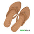 Brown Stylish Ragzeen Slipper For Womens 2396 Flat Style
