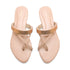 Crystal Cross Flat Sandal 2344 For Women