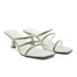 Gold And White Wedding Heel Sandal 4530 For Women