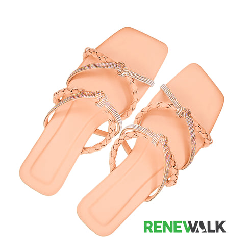 Fancy Mesh Casual Womens Flat 23102